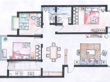 ����ɭ�b���O(sh��)Ӌ�����͈D���L��Ʒչʾ